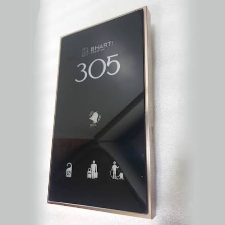 Hotel DND Panel and Room Signage — TESX Industries Panipat